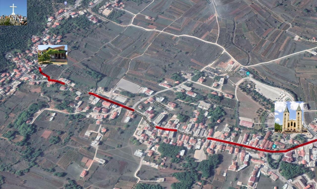 Međugorje Pansion Ruzic酒店 外观 照片